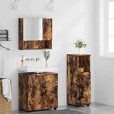  Set namještaja za kupaonicu 3 kom. Dimljeni hrast | shoptok.hr
