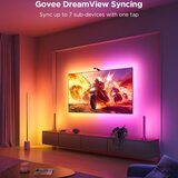 GOVEE - TV Backlight 3 Lite za TV 55-65" SMART LED pozadinsko osvetljenje RGBICW Wi-Fi IP67 +daljinski upravljač | Eponuda.com
