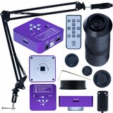 Rosfix puppis pink pro kmppp-hdmi-usb mikroskop z digitalno kamero 51MP, nastavljivim nosilcem in objektivom ODM-100X, (22084120) Cene
