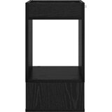  Stranska miza 2 pcs Črna Orehovina 30 x 30 x 56 cm, (5000201715) | Shoptok.si