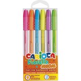 Carioca Fiorella Colored Pens Neon - 6 kos. | Shoptok.si