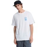 Quiksilver Funkcionalna majica 'Evo Blossom Of Peace' dimno modra / svetlo zelena / bela Cene