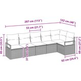  Set sofe Crna poliratan | shoptok.hr
