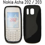  Gumijasti / gel etui za Nokia Asha 202 / 203 Cene