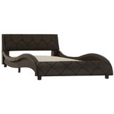 The Living Store Posteljni okvir sivo umetno usnje 90x200 cm - Posteljni Okvir, (21525053) | Shoptok.si