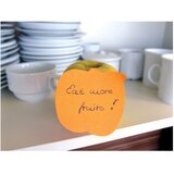 Blok samoljepljiv oblik Jabuka 200L Global Notes 5830-39 neon sortirano blister | shoptok.hr