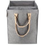 Rolser Siva tekstilna ko&amp;scaron;ara za rublje 71 l Laundry Hub Tweed duplo &amp;ndash; Slike