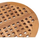  Sklopivi vrtni stol 50 x 50 x 50 cm od masivne tikovine | shoptok.hr