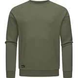 Ragwear Sweater majica 'Doren' maslinasta / crna