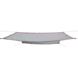 vidaXL Ponjava za kampiranje siva in oranžna 360x294 cm vodoodporna | Shoptok.si