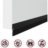  Samoljepljivi pečati za vrata 2 pcs Crna 100 cm | shoptok.hr