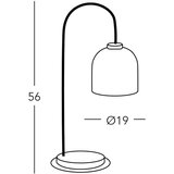  Kolarz A1352.71.G - Stona lampa NONNA 1xE27/60W/230V hrast/bela/zelena | Eponuda.com