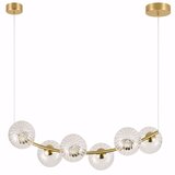 Toolight Viseća lampa G133-6CP GOLD za G9 žarulje | shoptok.hr
