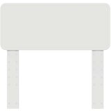  Uzglavlje s uzglavljem Bijelo 75 cm Konstruirano drvo | shoptok.hr