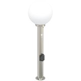  Stupić sa senzorom i utičnicom 80 cm nehrđajući čelik IP44 | shoptok.hr