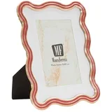 Crveni/u zlatnoj boji metalni/stakleni stojeći okvir 17,5x22,5 cm Elizabeth –