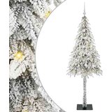 vidaXL Božično drevo med 300 LED z stojalom Bela 180 cm PE in jeklo | Shoptok.si