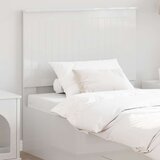 vidaXL uzglavlje s uzglavljem sjajno bijelo 90 cm konstruirano drvo | shoptok.hr