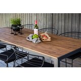 Venture Home Break pravokutni vrtni blagovaonski stol 205 × 90 cm, prirodna boja drva | shoptok.hr