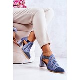Maciejka Women's Leather Openwork Boots | Shoptok.si