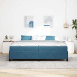  Krevetna konstrukcija Tamno plava 200 x 200 cm tkanina | shoptok.hr
