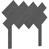 Maison Chic posteljno vzglavje - vzglavna omarica - nočna omarica sivo 92x3x81 cm trdna borovina, (21705599) | Shoptok.si