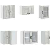 vidaXL 11-dijelni set kuhinjskih ormarića Lucca konstruiranog drva | shoptok.hr