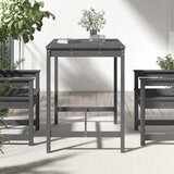  Vrtni stol sivi 121x82,5x110 cm od masivne borovine | Eponuda.ba