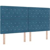 Uzglavlje Tamno plava 180 cm Baršun | shoptok.hr