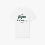 Lacoste Majice s kratkimi rokavi Tee Shirt Turtle Neck Bela Cene