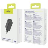 ALLITY punjač za zid USB-C 1x USB-A 65W crni | shoptok.hr