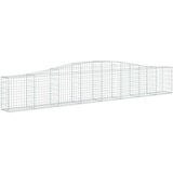  Lučne gabionske košare 7 kom 400x30x60/80 cm pocinčano željezo | shoptok.hr