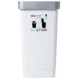 Tatay kanta za smeće 25l polipropilen, bijelo-siva, smart swing Cijene