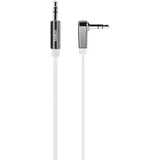 Belkin AV10128cw03-WHT klinker avdio priključni kabel [1x 3\,5 mm banana moški konektor - 1x 3\,5 mm banana moški konektor] 0.90 m bela visoko fleksibilno, (20432252)