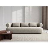 Micadoni Svetlo siva sedežna garnitura iz tkanine bouclé 226 cm Jenny – Home | Shoptok.si