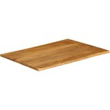 Stolna ploča 100x80x3,8cm od masivnog drva manga sa živim rubom | shoptok.hr