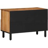 TV ormarić 70x33x46 cm Masivno drvo akacije - Prirodna 1 Drvo bagrema | shoptok.hr