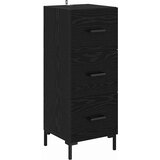  Highboard Crni hrast 34,5 x 34 x 180 cm Konstruirano drvo | shoptok.hr