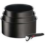 Tefal set posod 4-delni L3979202 Ingenio Eco-Resist | Shoptok.si