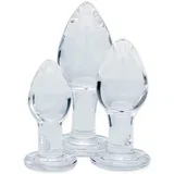 Glass Dildo Utopian Trinity