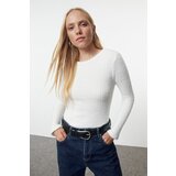 Trendyol Ecru Basic Hairy Knitted Sweater | shoptok.hr