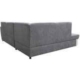 MID.YOU KOTNA SEDEŽNA GARNITURA, velur siva, bela | Shoptok.si