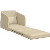  Floor Sofa Bed 2-u-1 Krem 65x80x83 cm Tkanina | shoptok.hr