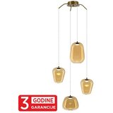Mitea Lighting Visilica staro zlato ETERNA MAP9461-4 4x4W 3000K + amber LED 3Y | Eponuda.com