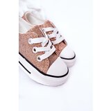 Boto Children's Glitter Sneakers Rose Gold Bling-Bling | Shoptok.si