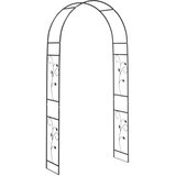  Vrtni lok Cvetlični Črna 115 x 37 x 231 cm, (5000160776) | Shoptok.si