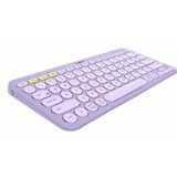 Logitech K380 multi-device bluetooth keyboard, lavander lemonade Cene