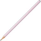 Olovka GRAFITNA B SPARKLE FABER CASTELL 118261 METALIK ROZA | shoptok.hr
