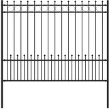  Ogradni ring s bodljama Crna 200 x 200 cm | shoptok.hr