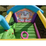 Happy Hop Puppy Land Dog dvorac na napuhavanje s toboganom | shoptok.hr